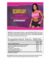 Ripped Femme Metabolism Support - 60 Veg Capsules